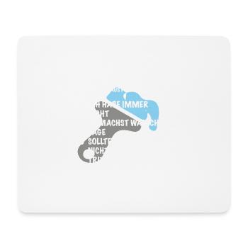 Ausbilder Spruch Geschenk Maler Lackierer - Mousepad (Querformat) - Weiß - Vorne