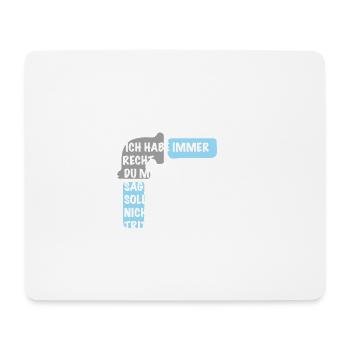 Ausbilder Spruch Geschenk Klempner - Mousepad (Querformat) - Weiß - Vorne
