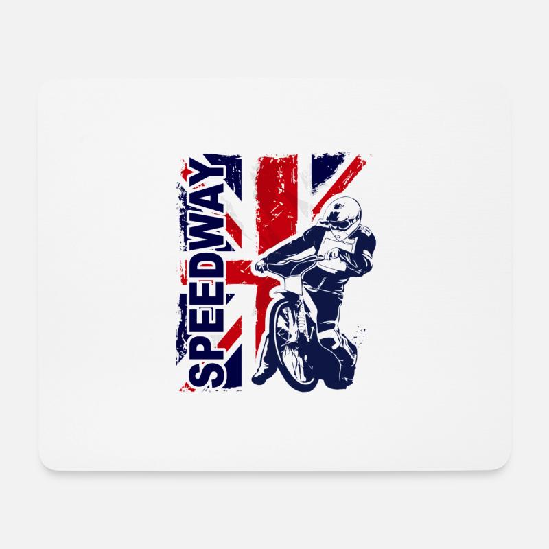 Speedway Racing - Mouse Pad (horizontal) - white