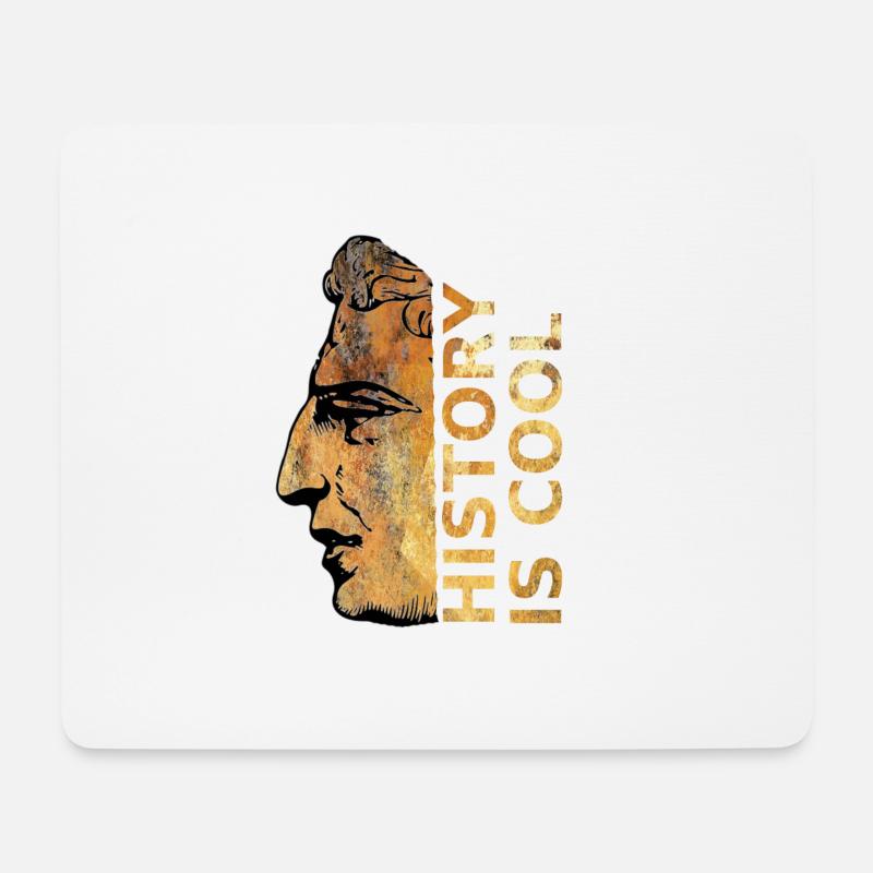 Geschichte Historie Antike Spruch - Mousepad (Querformat) - Weiß