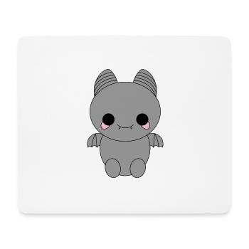 Cute Bat - Mouse Pad (horizontal) - white - Front