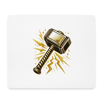 thor's hammer - Mouse Pad (horizontal) - white - Front
