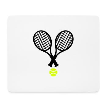 Tennis - Mousepad (Querformat) - Weiß - Vorne