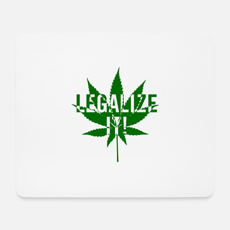 Legaliser det! - Musemåtte (tværformat) - hvid