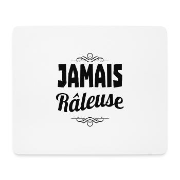 jamais râleuse - Tapis de souris (format paysage) - blanc - Devant