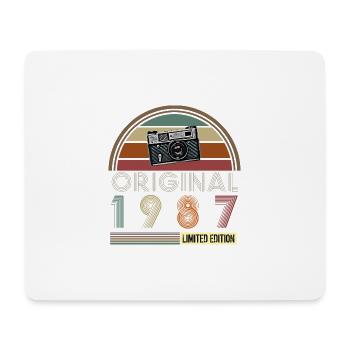 1987 - Mousepad (Querformat) - Weiß - Vorne