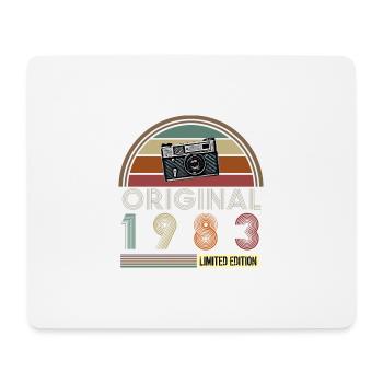1983 - Mousepad (Querformat) - Weiß - Vorne