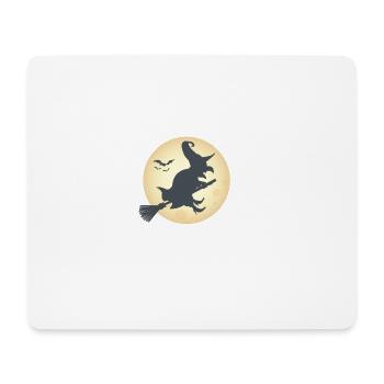 witch - Mouse Pad (horizontal) - white - Front
