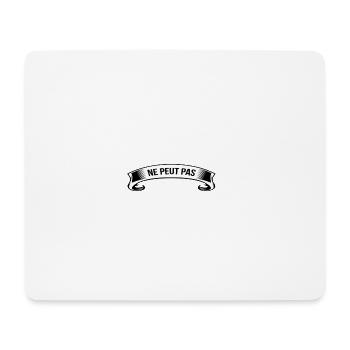 Ergothe rapeute - Tapis de souris (format paysage) - blanc - Devant