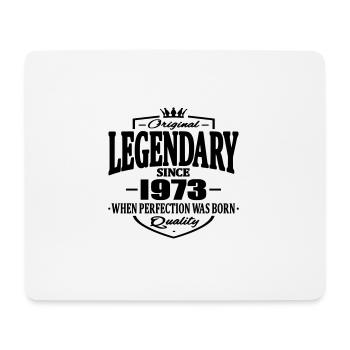 Legendary since 1973 - Mouse Pad (horizontal) - white - Front