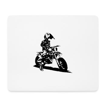 Motocross - Muismatje (landscape) - wit - Voor