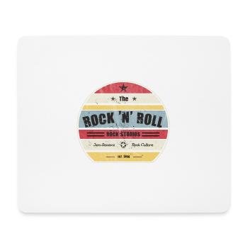 ROCK 'N' ROLL ROCK STUDIOS SUNSET RETRO' - Mouse Pad (horizontal) - white - Front