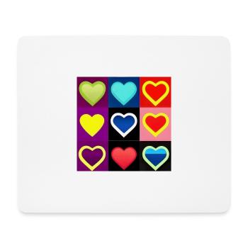 A015 - Mousepad (Querformat) - Weiß - Vorne