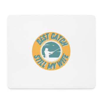 bester Fang - Mousepad (Querformat) - Weiß - Vorne