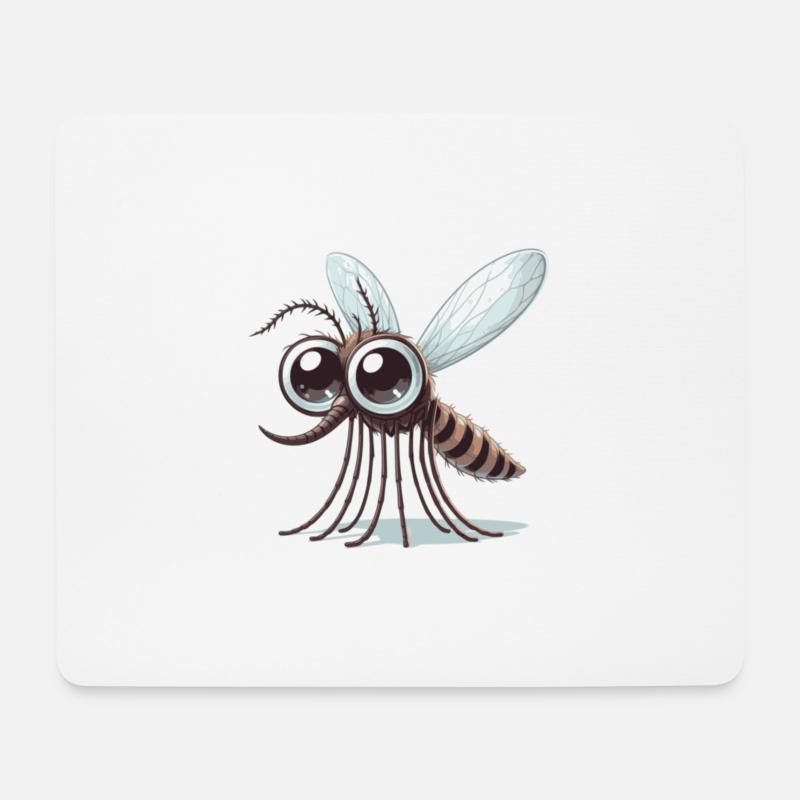 Mosquito - Mouse Pad (horizontal) - white