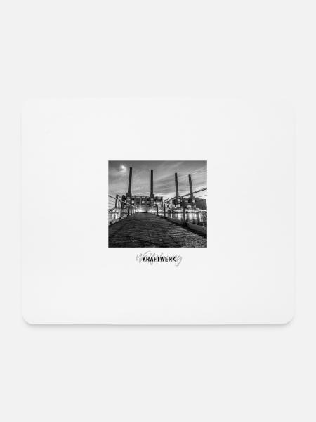 Wolfsburg Kraftwerk - Mousepad (Querformat) - Weiß