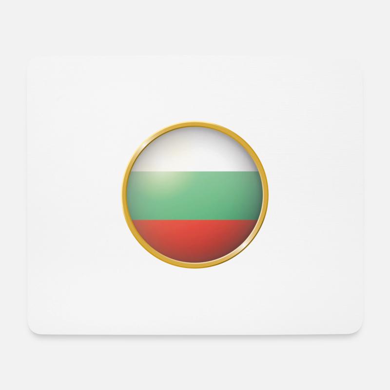 Bulgarien Emblem - Mousepad (Querformat) - Weiß