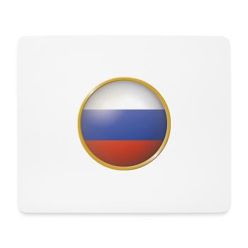 Russland Emblem - Mousepad (Querformat) - Weiß - Vorne