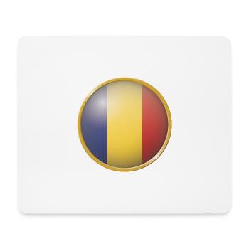 Rumänien Emblem - Mousepad (Querformat) - Weiß - Vorne