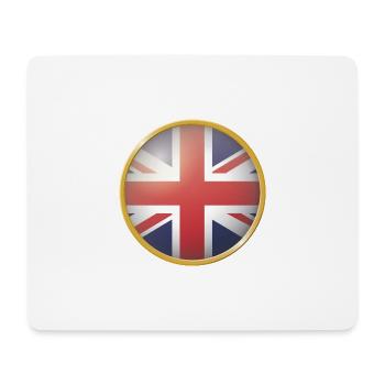 Großbritannien Emblem - Mousepad (Querformat) - Weiß - Vorne