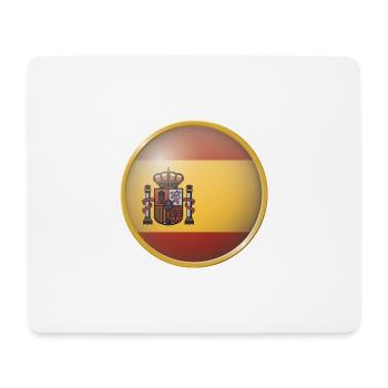 Spanien Emblem - Mousepad (Querformat) - Weiß - Vorne