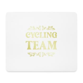 Cycling Team - Mouse Pad (horizontal) - white - Front