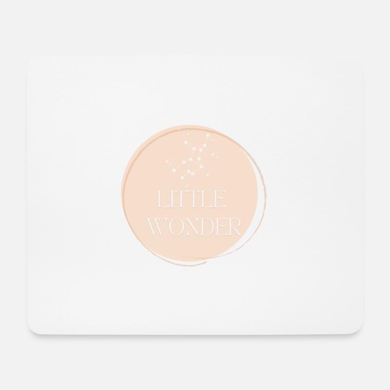 Sternbild mit Kindername - Mousepad (Querformat) - Weiß