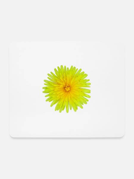 Dandelion summer flower gift - Mouse Pad (horizontal) - white