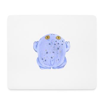 Frog toad in pastel - Mouse Pad (horizontal) - white - Front