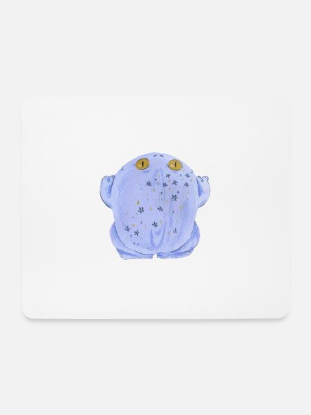Frog toad in pastel - Mouse Pad (horizontal) - white
