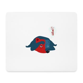 Hund - Mousepad (Querformat) - Weiß - Vorne
