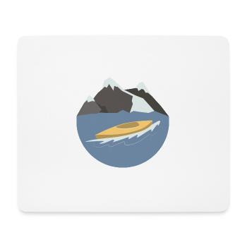 Wassersport - Mousepad (Querformat) - Weiß - Vorne