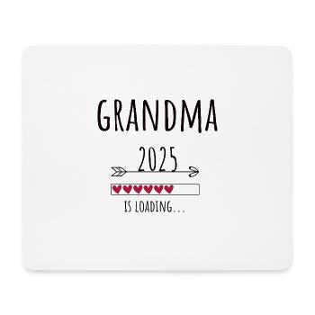 Schwangerschaft Oma Babyglück Geschenk - Mousepad (Querformat) - Weiß - Vorne