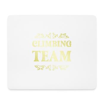Climbing Team - Mouse Pad (horizontal) - white - Front