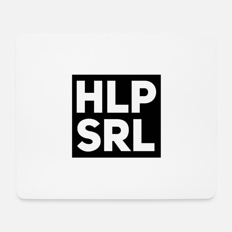 HLP SRL - Help Israel - Mousepad (Querformat) - Weiß