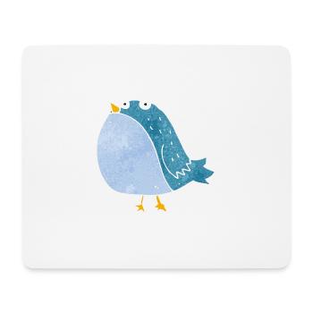Vogel - Mousepad (Querformat) - Weiß - Vorne