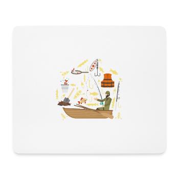 Wassersport - Mousepad (Querformat) - Weiß - Vorne