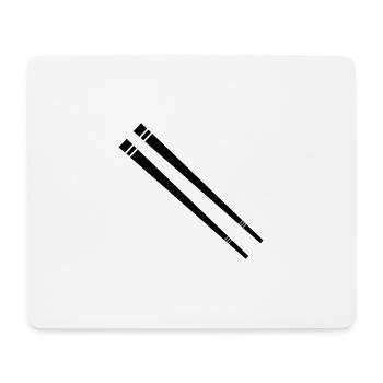 Chopstick - Mouse Pad (horizontal) - white - Front