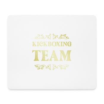 Kickboxing Team - Mouse Pad (horizontal) - white - Front