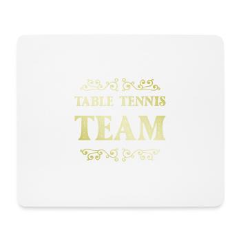 Table Tennis Team - Mousepad (Querformat) - Weiß - Vorne