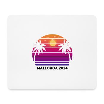 Majorque 2024 - Tapis de souris (format paysage) - blanc - Devant