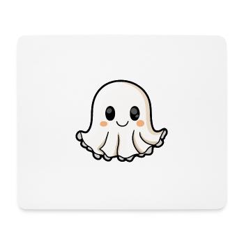 Méduse Halloween Drôle Fantôme - Tapis de souris (format paysage) - blanc - Devant