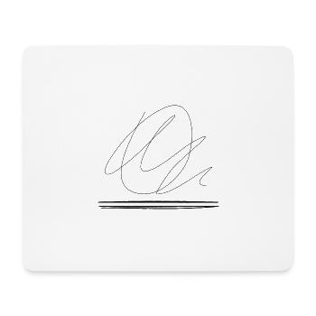 Abstrakt - Mousepad (Querformat) - Weiß - Vorne