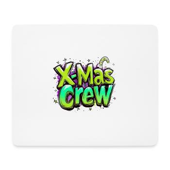X-Mas Crew Christmassy - Mouse Pad (horizontal) - white - Front