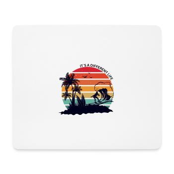 Malibu Summer - Mouse Pad (horizontal) - white - Front