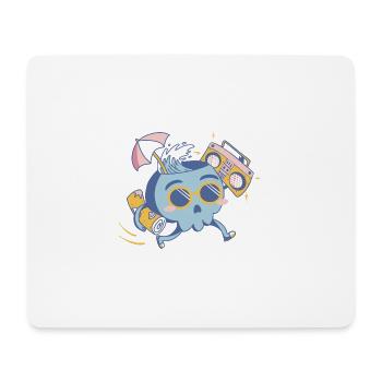 Sommer - Mousepad (Querformat) - Weiß - Vorne