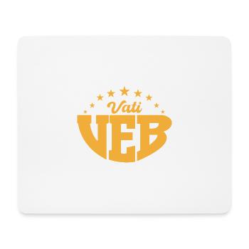 VEB Vati DDR Geschenk - Mousepad (Querformat) - Weiß - Vorne