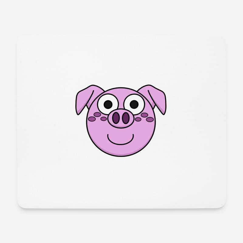 Guignolo N°8 - Mouse Pad (horizontal) - white