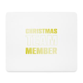 Christmas Team - Mouse Pad (horizontal) - white - Front