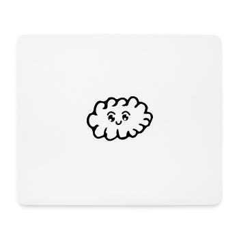 cloud - Mouse Pad (horizontal) - white - Front